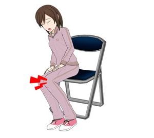椅子から立ち上がる時に膝が痛む原因